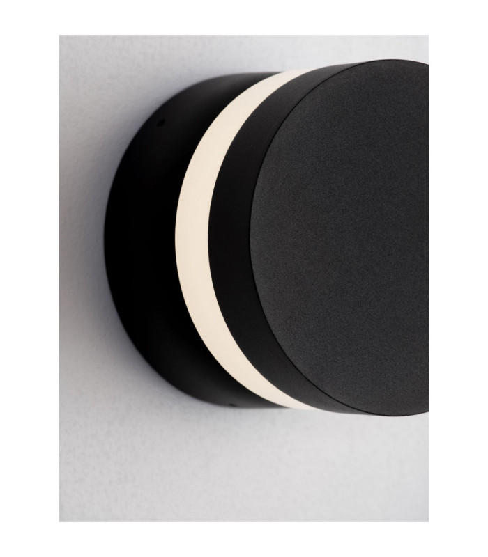 Airy Outdoor Modern Wall Lamp Sandy Black LED 8W 369lm IP54 3000K-6