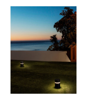 Airy Outdoor Pedestal Light Sandy Black LED 8W 369lm IP65 3000K-2