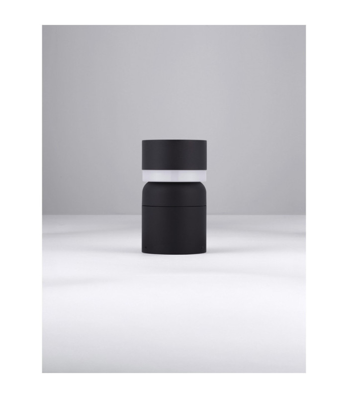 Airy Outdoor Pedestal Light Sandy Black LED 8W 369lm IP65 3000K-3