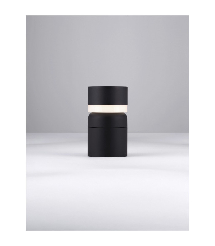 Airy Outdoor Pedestal Light Sandy Black LED 8W 369lm IP65 3000K-4