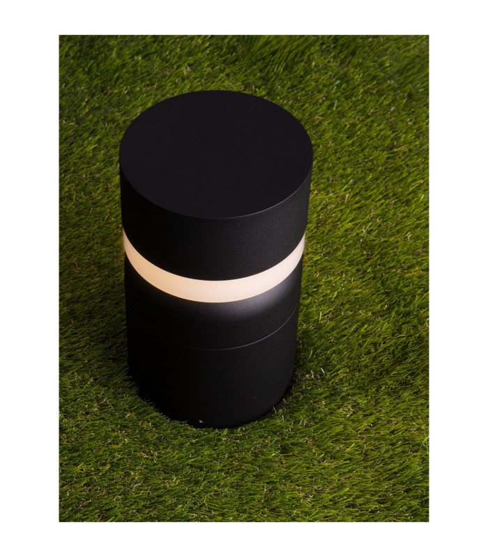 Airy Outdoor Pedestal Light Sandy Black LED 8W 369lm IP65 3000K-5