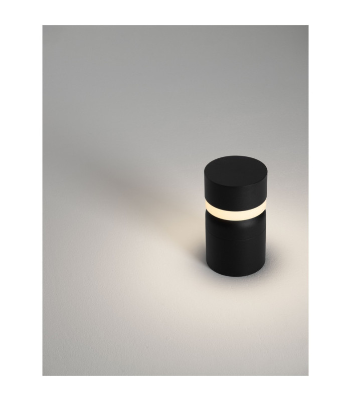 Airy Outdoor Pedestal Light Sandy Black LED 8W 369lm IP65 3000K-6