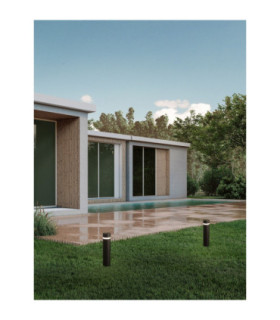Airy Outdoor Bollard Sandy Black LED 8W 369lm IP65 3000K-2