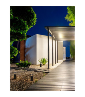 Neve 30cm Outdoor Bollard Sandy Black LED 11W 600lm 3000Κ IP65-2