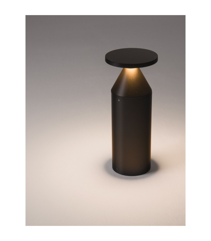 Neve 30cm Outdoor Bollard Sandy Black LED 11W 600lm 3000Κ IP65-5
