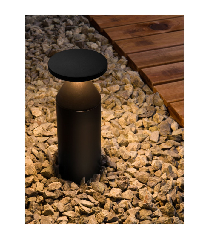 Neve 30cm Outdoor Bollard Sandy Black LED 11W 600lm 3000Κ IP65-6
