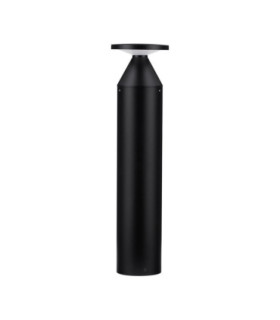 Neve 50cm Outdoor Bollard Sandy Black LED 11W 600lm 3000Κ IP65-1