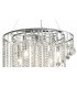 Ceiling Pendant Spiral 9 Light Polished Chrome, Crystal - 5