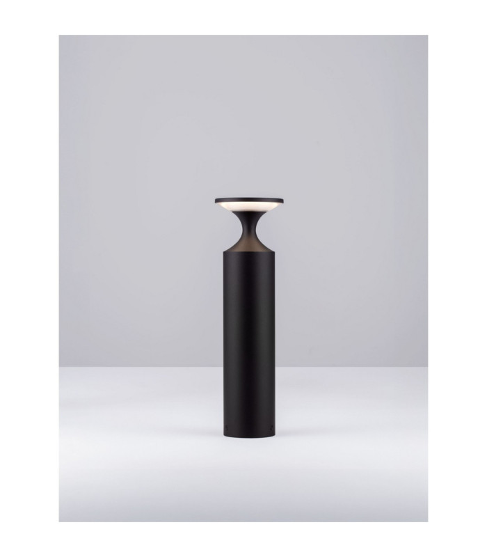 Pistillo 50cm Outdoor Bollard Sandy Black LED 13W 950lm IP65 3000K-4
