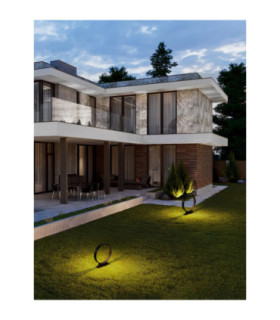 Metro 30 Outdoor Bollard Sandy Black LED 6W 405lm 3000Κ IP65-2