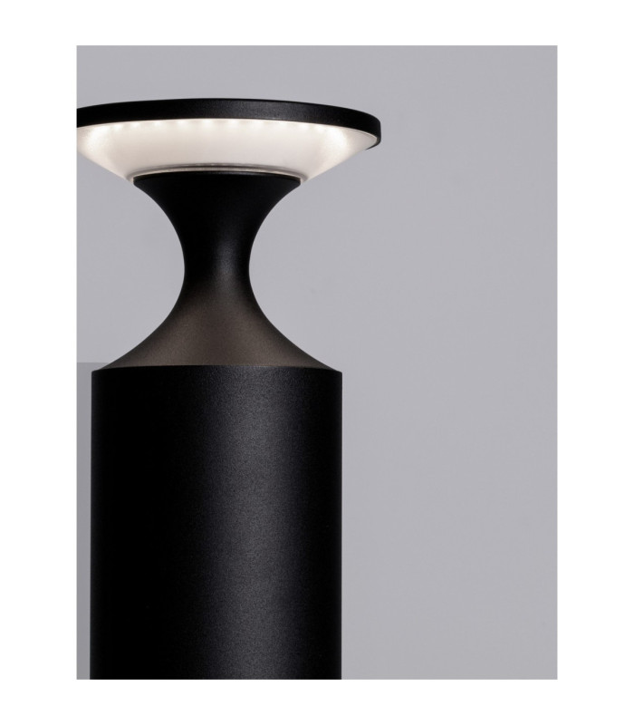 Pistillo 90cm Outdoor Bollard Sandy Black LED 13W 950lm IP65 3000K-5