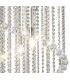 Ceiling Pendant Spiral 9 Light Polished Chrome, Crystal - 7