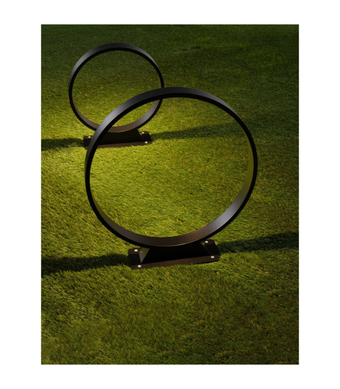 Metro 40cm Outdoor Bollard Sandy Black LED 6W 405lm 3000Κ IP65-5