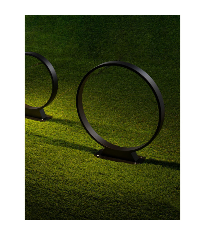 Metro 40cm Outdoor Bollard Sandy Black LED 6W 405lm 3000Κ IP65-6