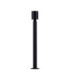 Brot 60cm Outdoor Bollard Sandy Black LED 6W 277lm 3000K IP65-1