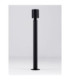 Brot 60cm Outdoor Bollard Sandy Black LED 6W 277lm 3000K IP65-3