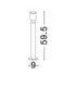 Brot 60cm Outdoor Bollard Sandy Black LED 6W 277lm 3000K IP65-7