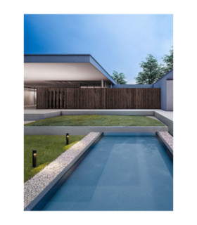 Nooi 30cm Outdoor Bollard Dark Anthracite LED 6W 185lm IP65 3000K-2