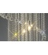 Ceiling Pendant Spiral 9 Light Polished Chrome, Crystal - 12