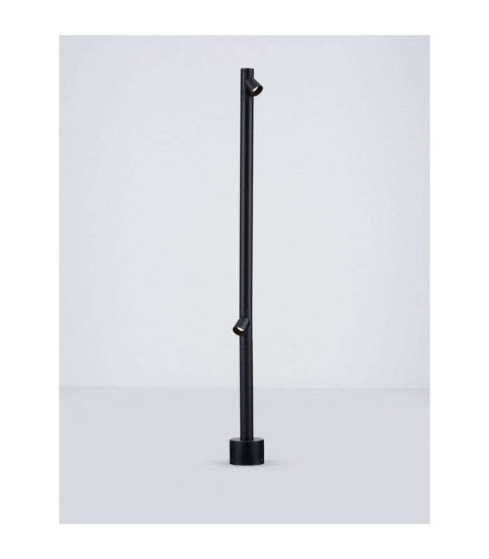 Lord Outdoor Bollard Sandy Black LED 8W 356lm 3000K IP65-4