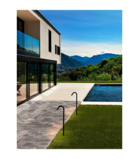 Gream 80cm Outdoor Bollard Dark Anthracite LED 5W 183lm 3000K IP65-2