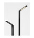 Vel 61cm Outdoor Bollard Sandy Black LED 7W 700lm 3000Κ IP65-5