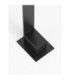 Vel 61cm Outdoor Bollard Sandy Black LED 7W 700lm 3000Κ IP65-6