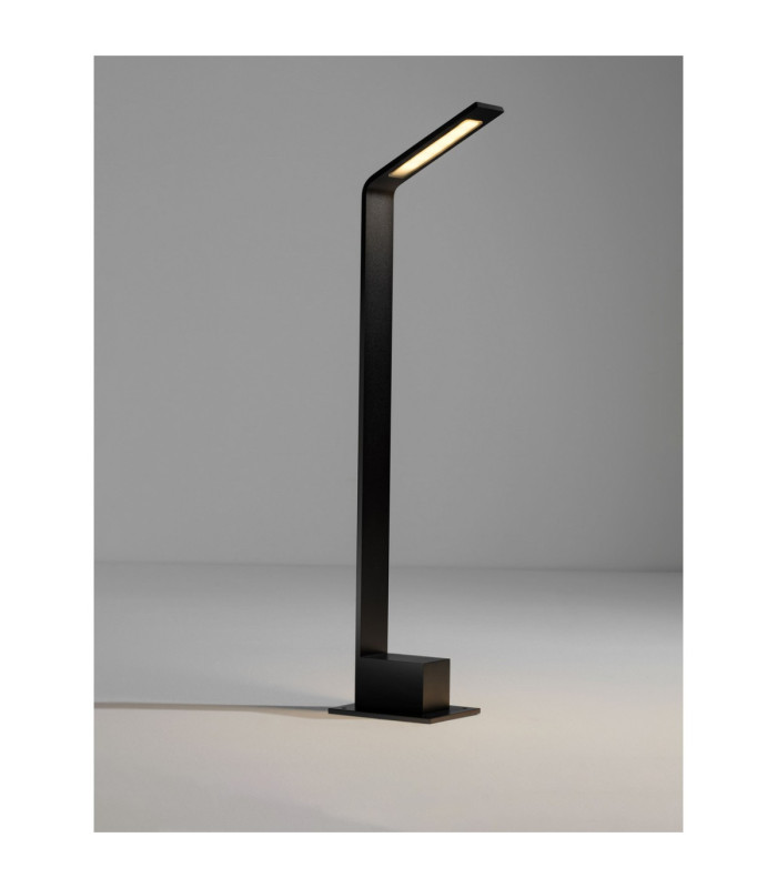 Vel 61cm Outdoor Bollard Sandy Black LED 7W 700lm 3000Κ IP65-7