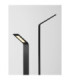 Vel 80cm Outdoor Bollard Sandy Black LED 7W 700lm 3000Κ IP65-5