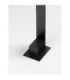 Vel 80cm Outdoor Bollard Sandy Black LED 7W 700lm 3000Κ IP65-6