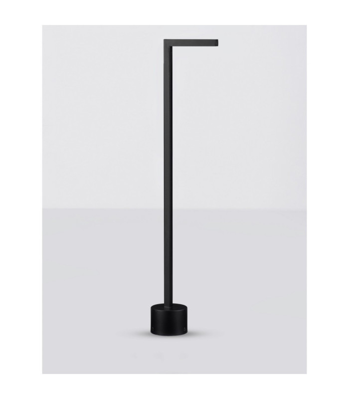Pipe 65cm Outdoor Bollard Sandy Black LED 5W 188lm 3000K IP65-3
