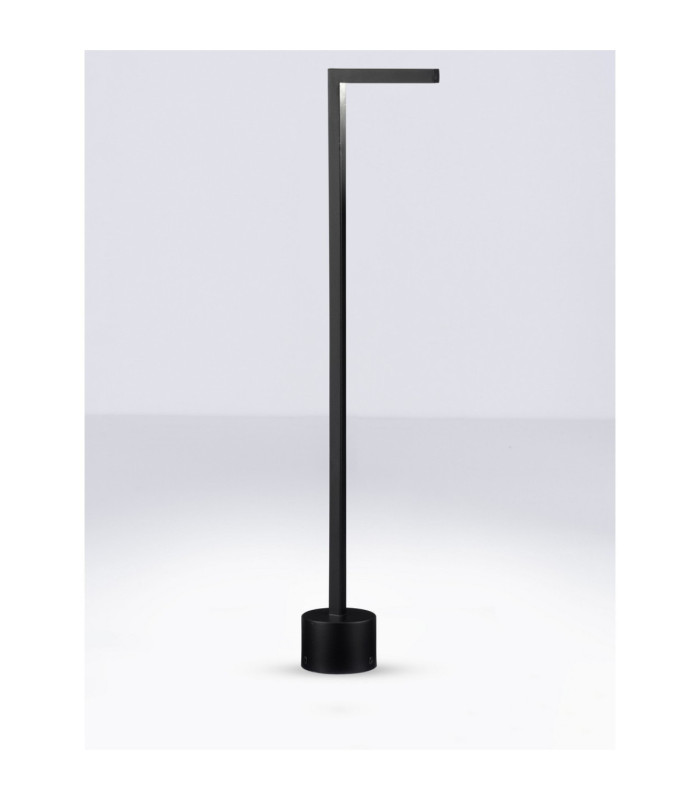 Pipe 65cm Outdoor Bollard Sandy Black LED 5W 188lm 3000K IP65-4