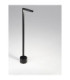 Pipe 65cm Outdoor Bollard Sandy Black LED 5W 188lm 3000K IP65-5