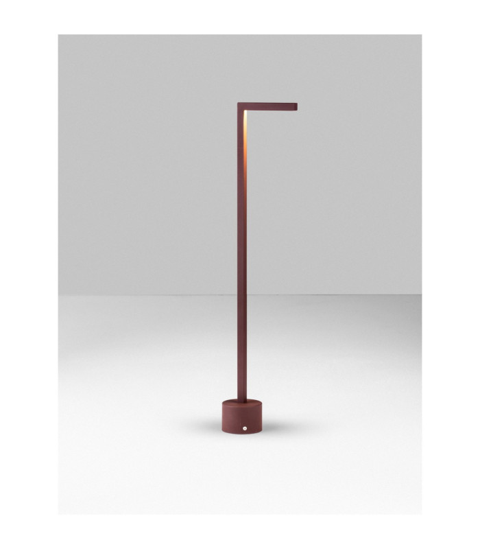 Pipe 65cm Outdoor Bollard Corten LED 5W 188lm 3000K IP65-4