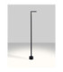 Pipe 95cm Outdoor Bollard Sandy Black LED 5W 188lm 3000K IP65-4
