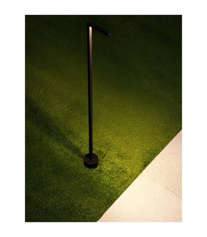 Pipe 95cm Outdoor Bollard Sandy Black LED 5W 188lm 3000K IP65-5