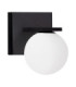 Oracle Outdoor Globe Wall Lamp Sandy Black LED 9W 425lm 3000K IP65-1