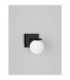 Oracle Outdoor Globe Wall Lamp Sandy Black LED 9W 425lm 3000K IP65-3