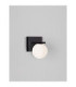 Oracle Outdoor Globe Wall Lamp Sandy Black LED 9W 425lm 3000K IP65-4