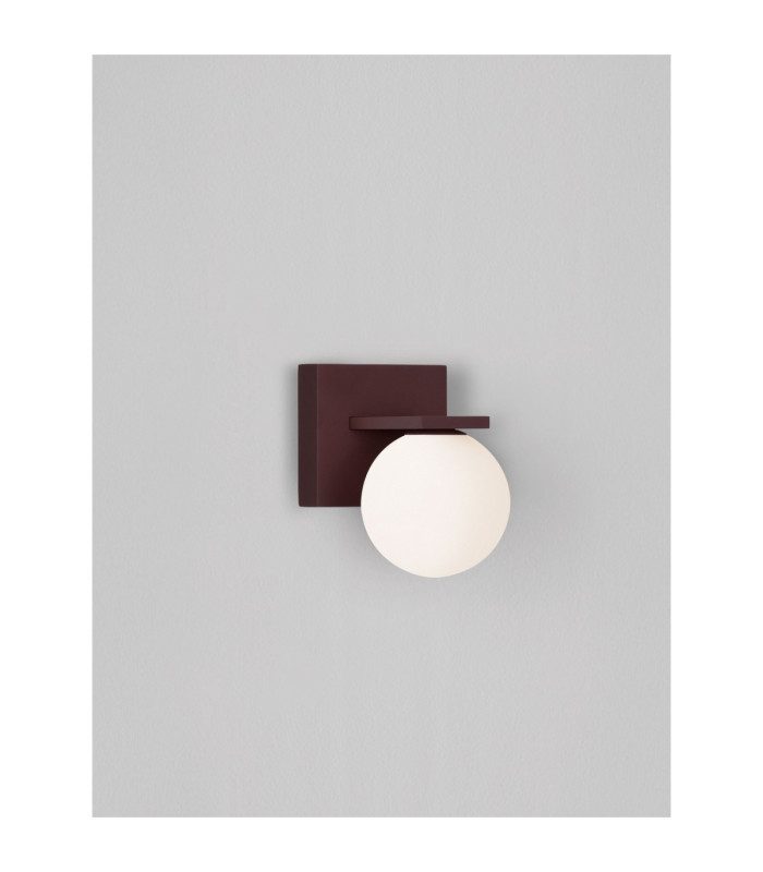 Oracle Outdoor Globe Wall Lamp Corten LED 9W 425lm 3000K IP65-4