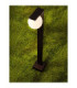 Oracle 90cm Outdoor Bollard Sandy Black LED 8W 326lm 3000K IP65-5