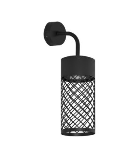 Motley Wall Lamp Sandy Black LED 9W 395lm IP65 3000K-1