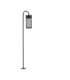 Motley 100cm Outdoor Bollard Sandy Black LED 9W 395lm 3000K IP65-1
