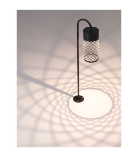 Motley 70cm Outdoor Bollard Sandy Black LED 9W 395lm 3000K IP65-2