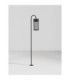 Motley 100cm Outdoor Bollard Sandy Black LED 9W 395lm 3000K IP65-3