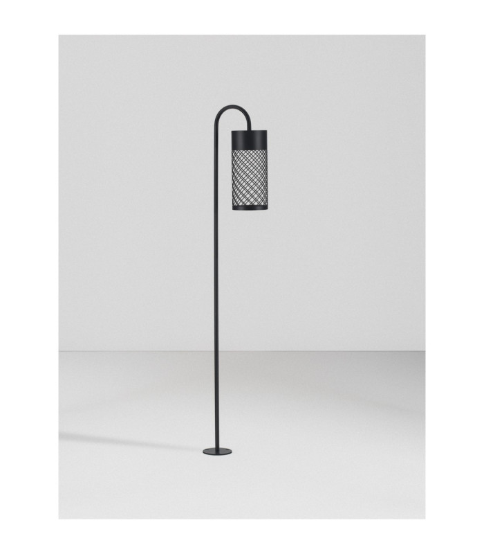 Motley 100cm Outdoor Bollard Sandy Black LED 9W 395lm 3000K IP65-3