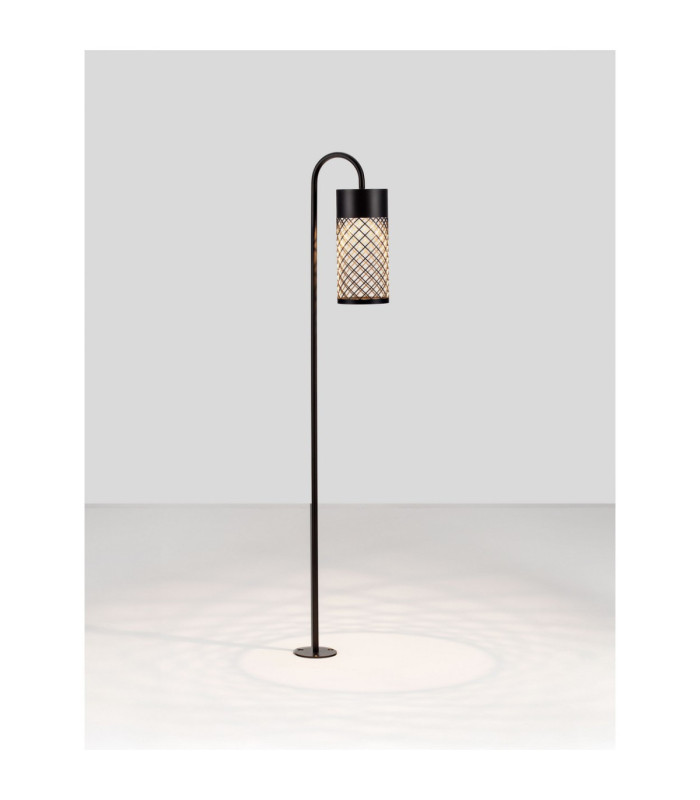 Motley 100cm Outdoor Bollard Sandy Black LED 9W 395lm 3000K IP65-4