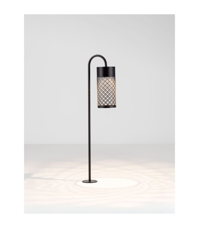 Motley 70cm Outdoor Bollard Sandy Black LED 9W 395lm 3000K IP65-4