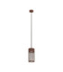 Motley Outdoor Pendant Ceiling Light Corten LED 9W 395lm IP65 3000K-1