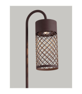 Motley 100cm Outdoor Bollard Corten LED 9W 395lm 3000K IP65-2